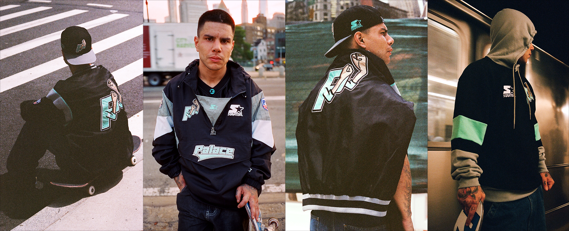 PALACE STARTER BREAKAWAY JACKET BLACK | www.unimac.az