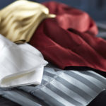 Royal Velvet 500tc Wrinkle Free Damask Stripe Pillowcases Palmetto Red