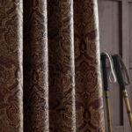 Royal Velvet Vance Rod-Pocket Lined Curtain Panel Brick