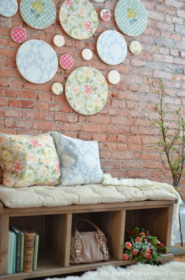 DIY Embroidery Hoop Wall Art Waverly Inspirations
