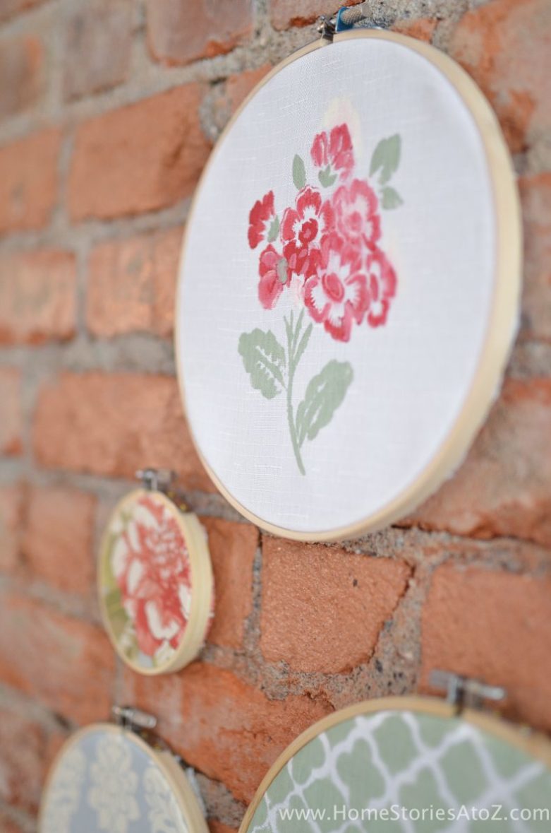 DIY Embroidery Hoop Wall Art Waverly Inspirations